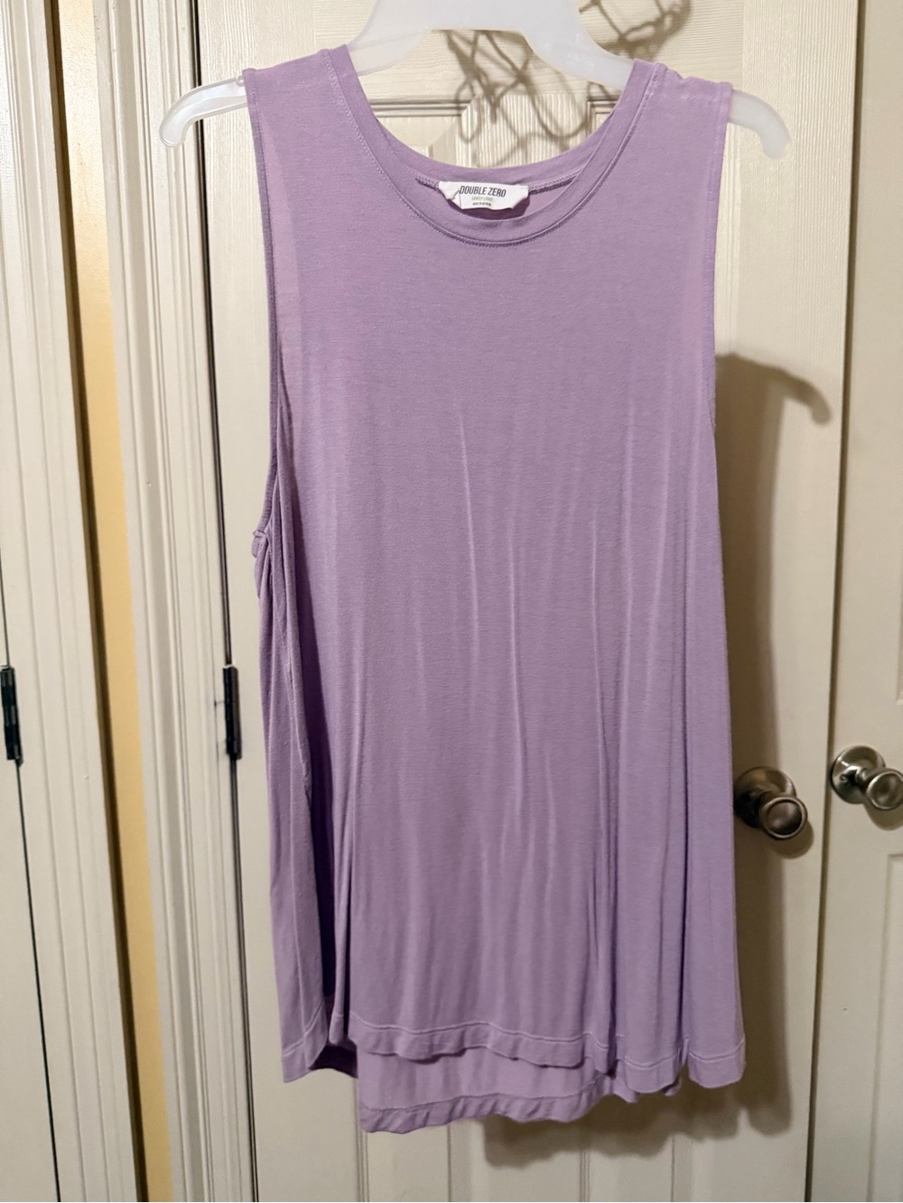 Double Zero Lilac Sleeveless Tank Top
